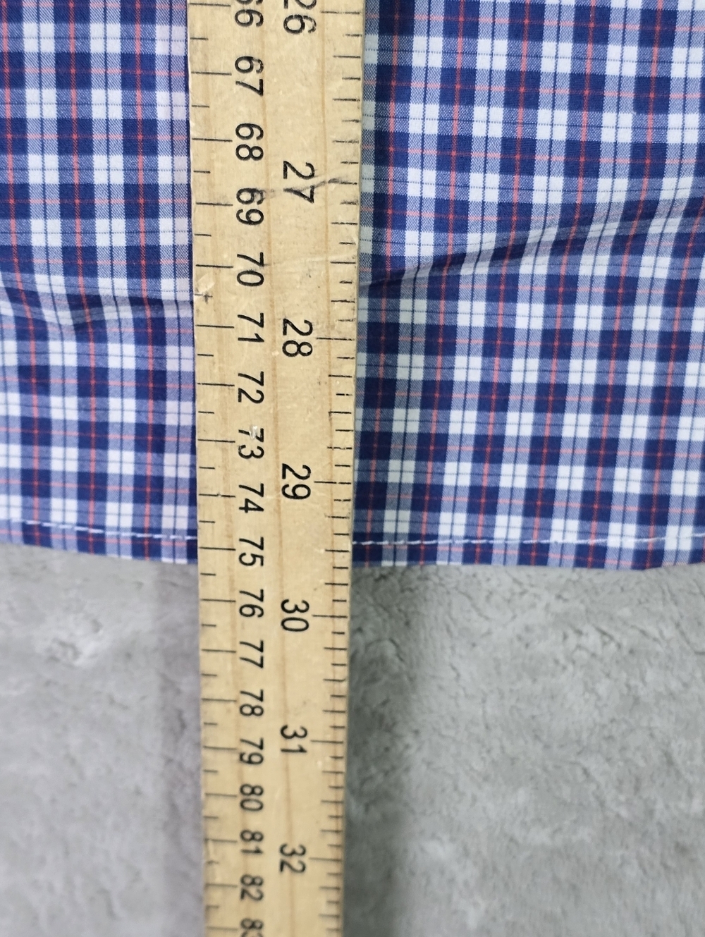 Lot Of 2 Mizzen Main Leward Meduim Trim Fit Long Sleeve Button Up Check - Picture 10 of 12